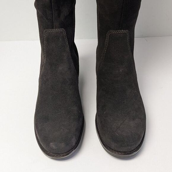 La Canadienne Passion Knee High Boots, Espresso Suede, Women's 7 - Picture 6 of 7